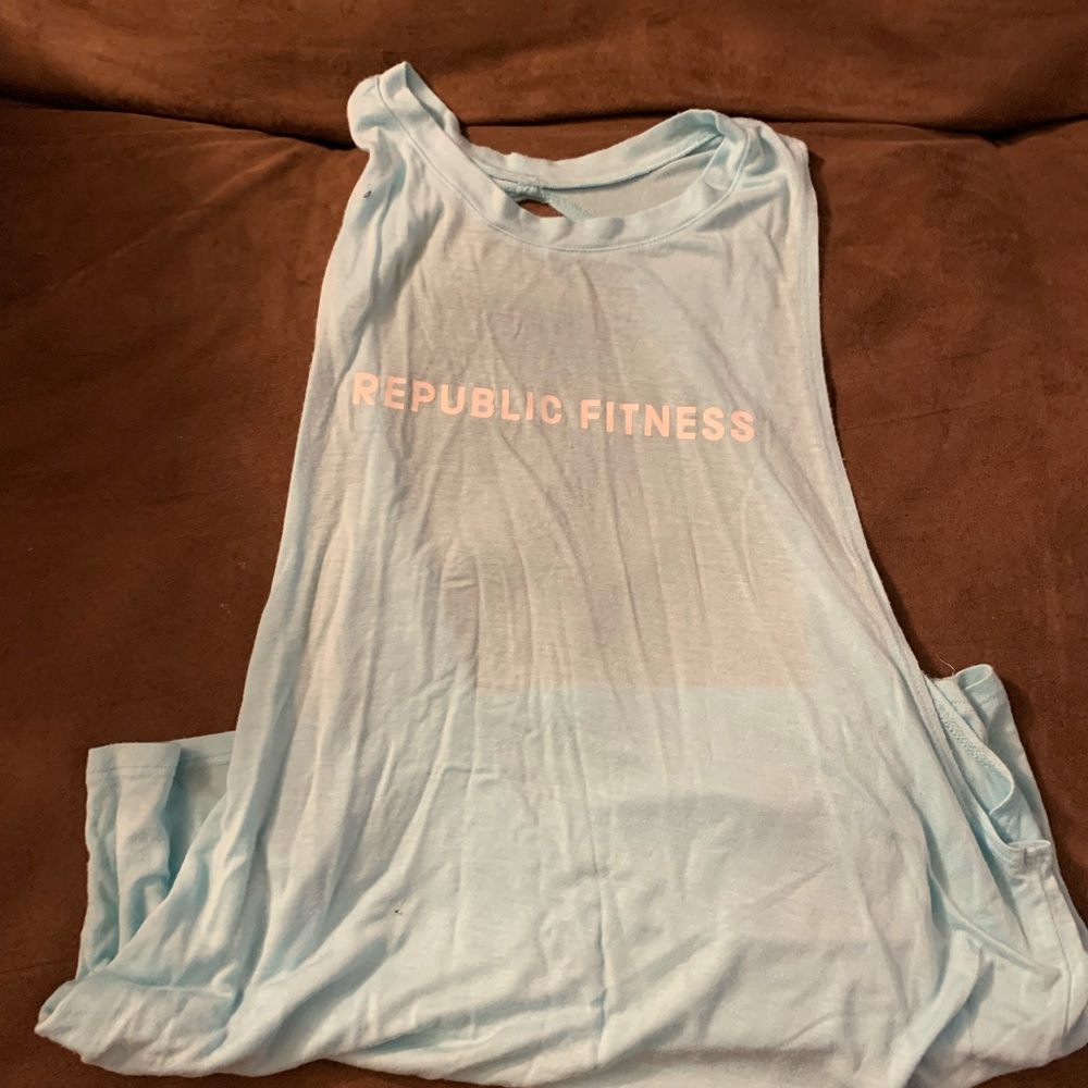 Blue Workout Tank